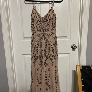 Marina beaded evening gown - size 8
